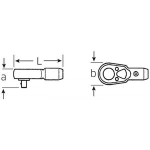 ประแจหัวแร็ทเช็ต Stahlwille ขนาด 1 นิ้ว - Product Image 2