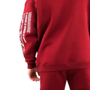 Sweat-shirts brodés pour hommes à prix de gros – Hiver, 100 % coton, anti-plis, durables, écologiques, entièrement personnalisables, manches longues - Product Image 5