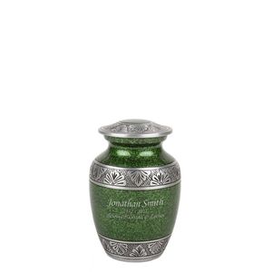 โกศอลูมิเนียมสำหรับเผาศพที่มีลวดลายที่หนาและสง่างามเหมาะสำหรับการระลึกถึงคนที่คุณรัก - Product Image 2