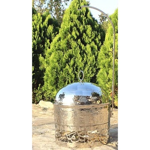 จานแชฟฟี่สีทองหรูหราจานสแตนเลสสตีลสำหรับใช้อุ่นอาหารร้านอาหารโรงแรม - Product Image 5