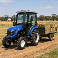 Chinesischer Fabrik-Traktor 50PS YTO Dieselmotor Landwirtschaftsmaschinen Traktoren Landwirtschaft 4-Rad-Antrieb Landwirtschaftliche Traktoren