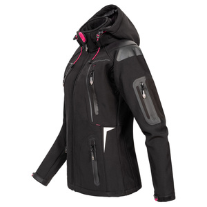 Elite Zipper Tendance Femmes Respirant Softshell Veste Activewear Fermeture Éclair Coupe-vent Veste Lourde Avec Personnaliser Logo - Product Image 3