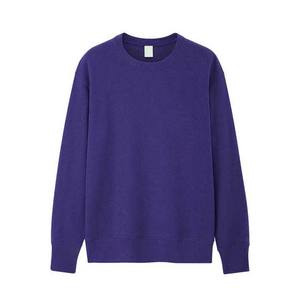 Sweat-shirt en molleton 100% coton de haute qualité, nouvelle mode, pull oversize, logo personnalisé brodé, col rond, basiques pour l'hiver - Product Image 5