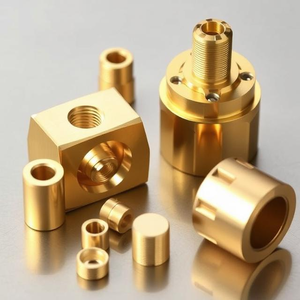 Composants en laiton d'usinage CNC durables et résistants à la corrosion avec filetage fin et finition lisse - Product Image 6