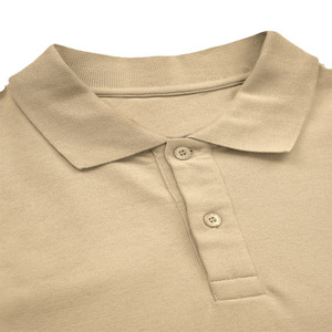 Polos de punto de algodón para hombre adulto de verano al mejor precio, diseño personalizado informal, logotipo, transpirable, de talla grande, estampado sólido, venta al por mayor - Product Image 4