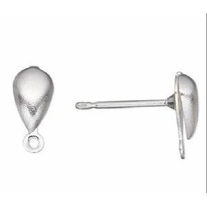 Pendientes de Clip Plateados y Dorados Más Vendidos al por Mayor, Material de Hierro, Tamaños Surtidos, Empaquetados en Caja para la Fabricación de Joyas - Product Image 4