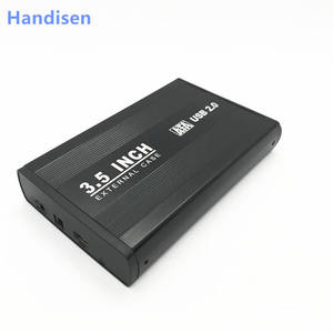Caja Protectora de Aluminio para Disco Duro de 3.5 Pulgadas, Carcasa USB 2.0 para HDD de 3.5 Pulgadas - Product Image 1
