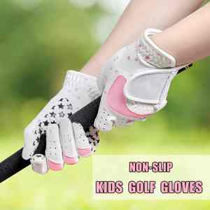 Gants de golf en cuir personnalisés de haute qualité avec logo brodé, antidérapants, sangle de poignet réglable, OEM, qualité supérieure pour hommes, Pakistan - Product Image 6