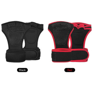 2024 Coexistence OEM Suede Hook & Loop Waterproof Unisex Fitness Gloves for Exercise Bodybuilding Workout Training Gym - Product Image 4