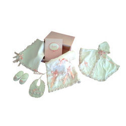 Ensemble de vêtements en coton pour bébé fille, tissage rose, pour le printemps - Product Image 1