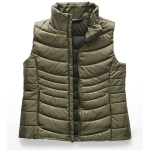 Gilets d'hiver rembourrés pour dames Vêtements matelassés personnalisables chauds Slim Long Down Winter Jackets Women Puffer Vests Coats - Product Image 5