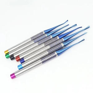 Dental Implant Luxating Root Tooth Elevator Minimally invasive 7pcs Titanium Alloy <b>Knife</b> Extraction Dentisty instrument PDL <b>set</b> - Product Image 4