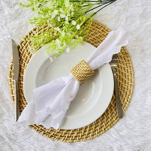 Premium Quality Vietnam Rattan <b>Round</b> <b>Placemats</b> - Product Image 1