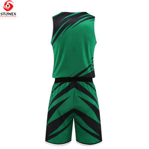 Tenues de basket-ball en polyester respirant de haute qualité à prix avantageux, service OEM, nouvelle arrivée, logo personnalisé imprimé - Product Image 3