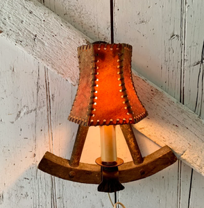 Lámpara de pared Lámpara de ancla Lámpara de pared primitiva Luz vintage rústica Soporte hecho a mano Lámpara de alta calidad - Product Image 1