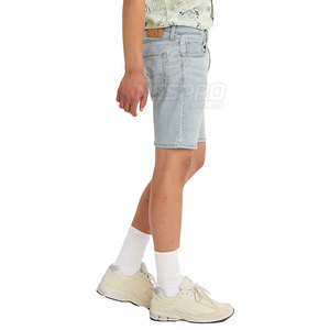 Service OEM Vente en gros Shorts en jean personnalisés pour hommes Nouvelle arrivée Shorts en jean respirants pour hommes avec marque privée - Product Image 3