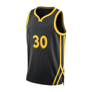 Nouveau maillot de basket-ball pour hommes respirant imprimé été 100% polyester Vente en gros de vêtements de sport personnalisés Séchage rapide Sans manches - Product Image 2