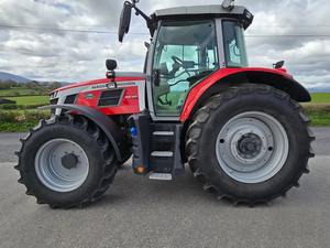 Tracteur agricole Massey Ferguson 6S.155 70HP 4WD avec pompe moteur et composants de boîte de vitesses-État neuf - Product Image 5