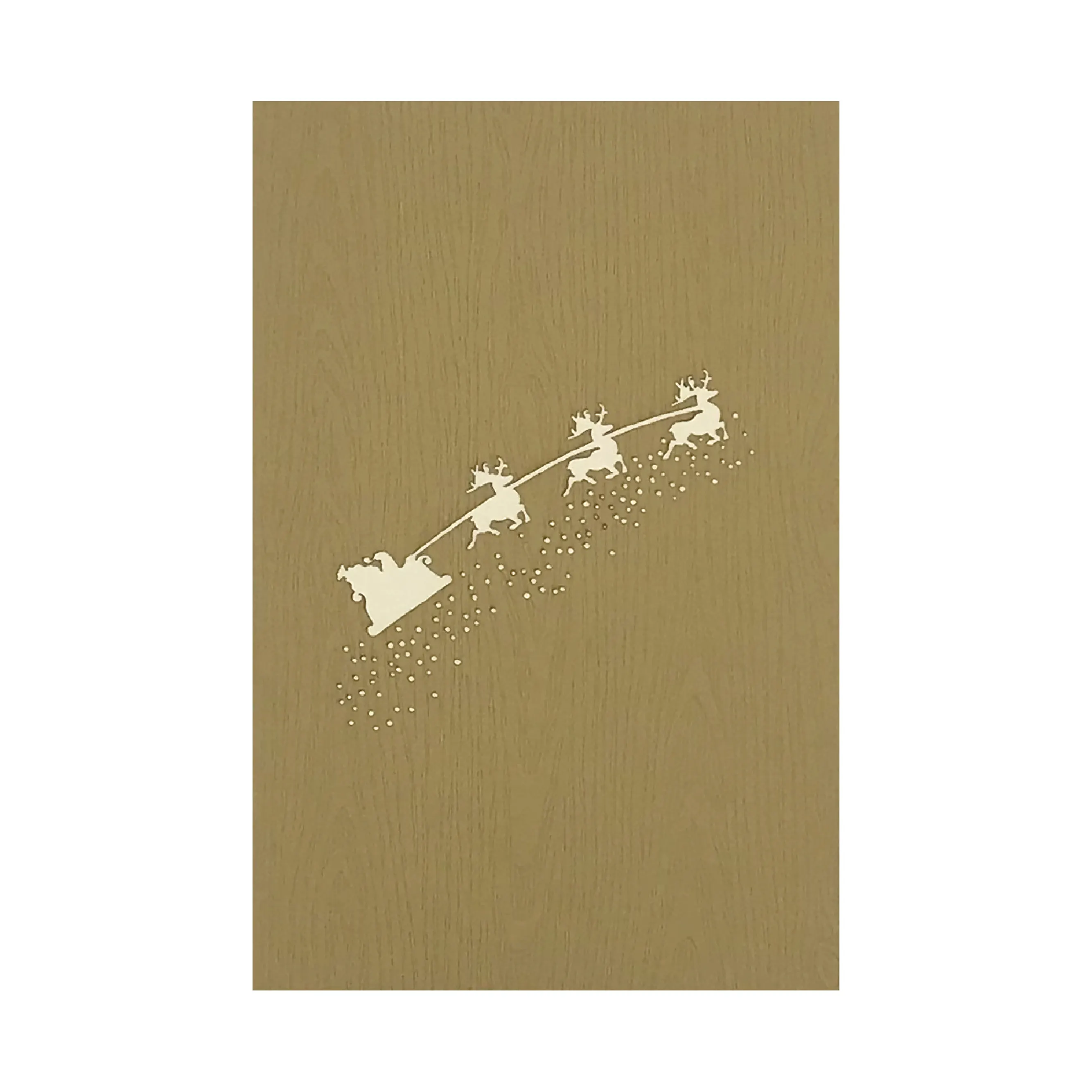 Laser Art Italian Graphic Design Geschenk Weihnachts karten für Weihnachts karte