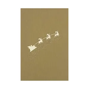 激光艺术意大利平面设计圣诞贺卡