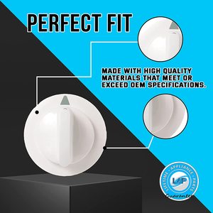 Perilla de Repuesto para Temporizador de Secadora GE, Plástico, Compatible con WE1M652 - Product Image 3