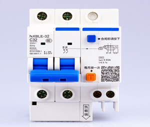 Interruptor de Corriente Residual Nuevo y Original NXBLE-32 3P C10 230V 50HZ 1P - Product Image 4