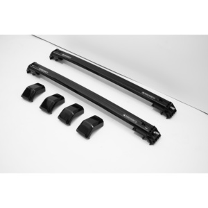 Barres transversales en alliage d'aluminium <span class=keywords><strong>2</strong></span> pièces, aérodynamiques, antivol, pour barres de toit, accessoire extérieur de voiture, barres transversales de toit pour Toyota LC250 - Product Image 2