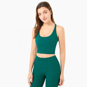 Soutien-gorge de sport sans manches de haute qualité, nouveau design personnalisé, sans couture, grande taille, léger, respirant, vente en gros 2026 - Product Image 5