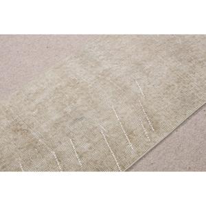 พรมตุรกีขนาด 1.6x3.2 ฟุต พรมขนาดเล็กสไตล์วินเทจ พรมขนสัตว์ลายดอกไม้สีเบจขาว - Product Image 3