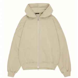 Top Trending Streetwear Washed Hoodies Mens Blank <b>Black</b> 450gsm French Terry Vintage Distressed Acid Wash Zip up <b>Hoodie</b> Men - Product Image 6