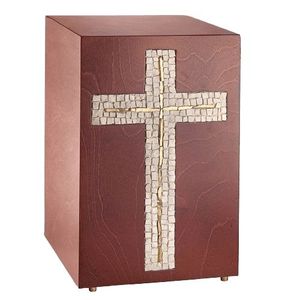 Urna Funeraria de Madera Pulida de Excelente Calidad, Estilo Americano, Ecológica, Duradera, Personalizable OEM/ODM, Decorativa para Adultos - Product Image 4