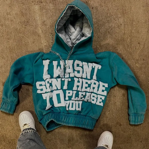 Sweat à capuche zippé personnalisé rembourrage lavage à l'acide vintage bouffée impression sweat à capuche surdimensionné poids lourd hommes boxy sweats à capuche et sweat-shirts - Product Image 2