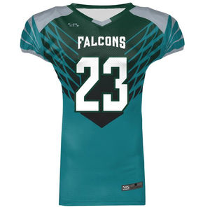 Ropa Deportiva Personalizada de Alto Rendimiento para Equipos de Fútbol Americano, Camisetas Transpirables que Absorben la Humedad, Nombres y Números Personalizados Impresos - Product Image 2