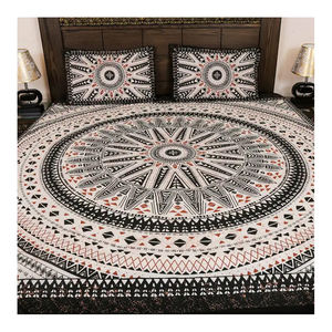 All Season Light Polyester Comforter Quilt Bedspread Set Floral Striped Leaves Geometric <b>Duvet</b> Cover Soft Knitted 200TC <b>Hotel</b> - Product Image 5