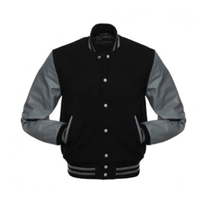 OEM personalizado Vintage Varsity chaqueta de invierno de cuero mangas Escuela universidad béisbol Letterman Varsity chaqueta para los hombres - Product Image 1