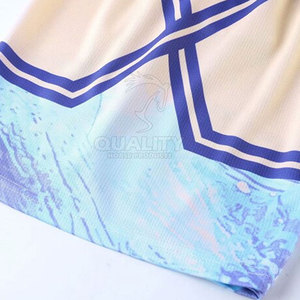 Uniforme de basket-ball personnalisé de haute qualité en polyester, respirant, à séchage rapide, sans manches, options grandes tailles, vente en gros - Product Image 2