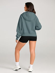 Sudaderas con capucha de manga larga más vendidas y sudaderas hechas a medida para mujeres Tallas grandes con capucha Estilo Precio - Product Image 3