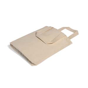 Sac fourre-tout en coton de 9 pouces avec logo brodé pour l'emballage d'artisanat, de montres et de bracelets, et logo sérigraphié pour les promotions - Product Image 4