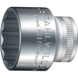 Clé à douille hexagonale à 12 points STAHLWILLE 8 mm blanche 45 3/8 ? Longueur 25 mm - Product Image 1