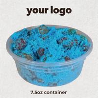 Groothandel op maat gemaakte virale zure snoepjes met blauwe frambozensmaak, halal, gelatinevrij, rechtstreeks van de fabriek.