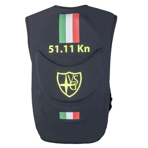 Giubbotto di Salvataggio in Schiuma Veleria San Giorgio 05376, Galleggiabilità 51.11 Kn, per Adulti, Sport Acquatici, Surf/Kayak, Design Bandiera Italiana, Leggero - Product Image 1