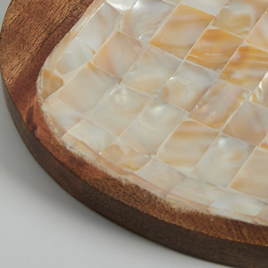 ถาดไม้แม่มุกรูปหัวใจหรูหราถาดเสิร์ฟอาหารสำหรับตกแต่งงานแฮนด์เมดราคาถูกสำหรับของขวัญดิวาลีจากเวียดนาม - Product Image 4