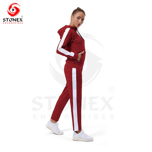 Venta al por mayor Tech Fleece Chándal para Mujeres Colorblock Otoño Deporte Cremallera para Invierno Adultos Conjuntos - Product Image 5