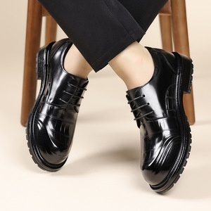 <b>Men</b> Leather Formal Casual <b>Shoes</b> Dual Use Classic Design Comfortable <b>Breathable</b> For Office Daily Party - Product Image 5