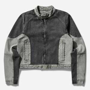 Chaqueta de Motociclista de Mezclilla para Hombre Twillsports Premium, 100% Algodón Orgánico, Ecológica, Resistente al Viento, Transpirable, Diseño Elegante para Invierno - Product Image 1