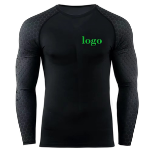 เสื้อรัชการ์ดผู้ชาย ดีไซน์เรียบง่าย ทันสมัย ไม่ซ้ำใคร ไซส์ใหญ่ น้ำหนักเบา ผ้าเนื้อนุ่ม สวมใส่สบาย ทันสมัย - Product Image 1