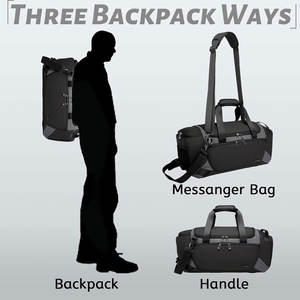 Durable Eco-Friendly Unisex Gym <b>Bag</b> Large Capacity Water Resistant Design Lightweight Adjustable Shoulder Strap - Product Image 5