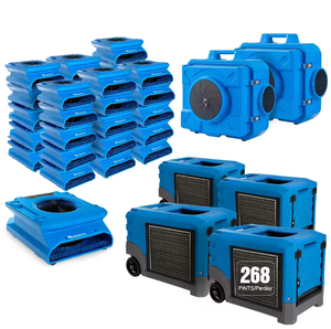 Paquete de Restauración de Daños por Agua MOUNTO - Ventilador, Purificador de Aire y Deshumidificador - Product Image 2