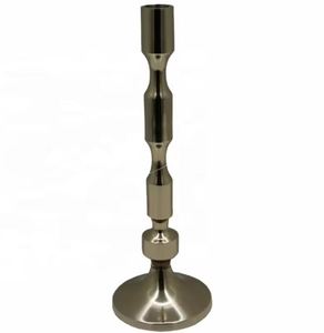 Bougeoir décoratif en aluminium fini nickel antique de conception moderne Vente chaude de meilleure qualité pour des occasions de Noël - Product Image 1