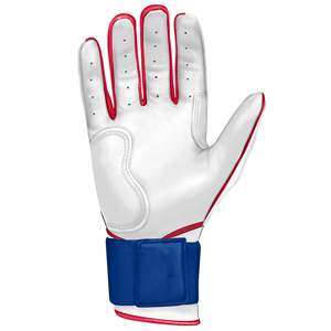 Puño largo profesional piel de cabra cuero béisbol/softbol guantes de bateo Unisex puño elástico personalizable de alta calidad - Product Image 5